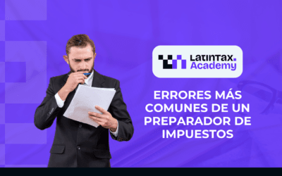 Errores más comunes de un preparador de impuestos