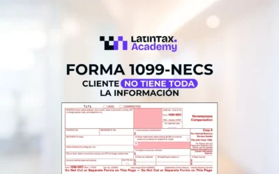 Forma 1099-NECs – Cliente no tiene toda la información – RIFYB-T-00285-25-S (1 CE)